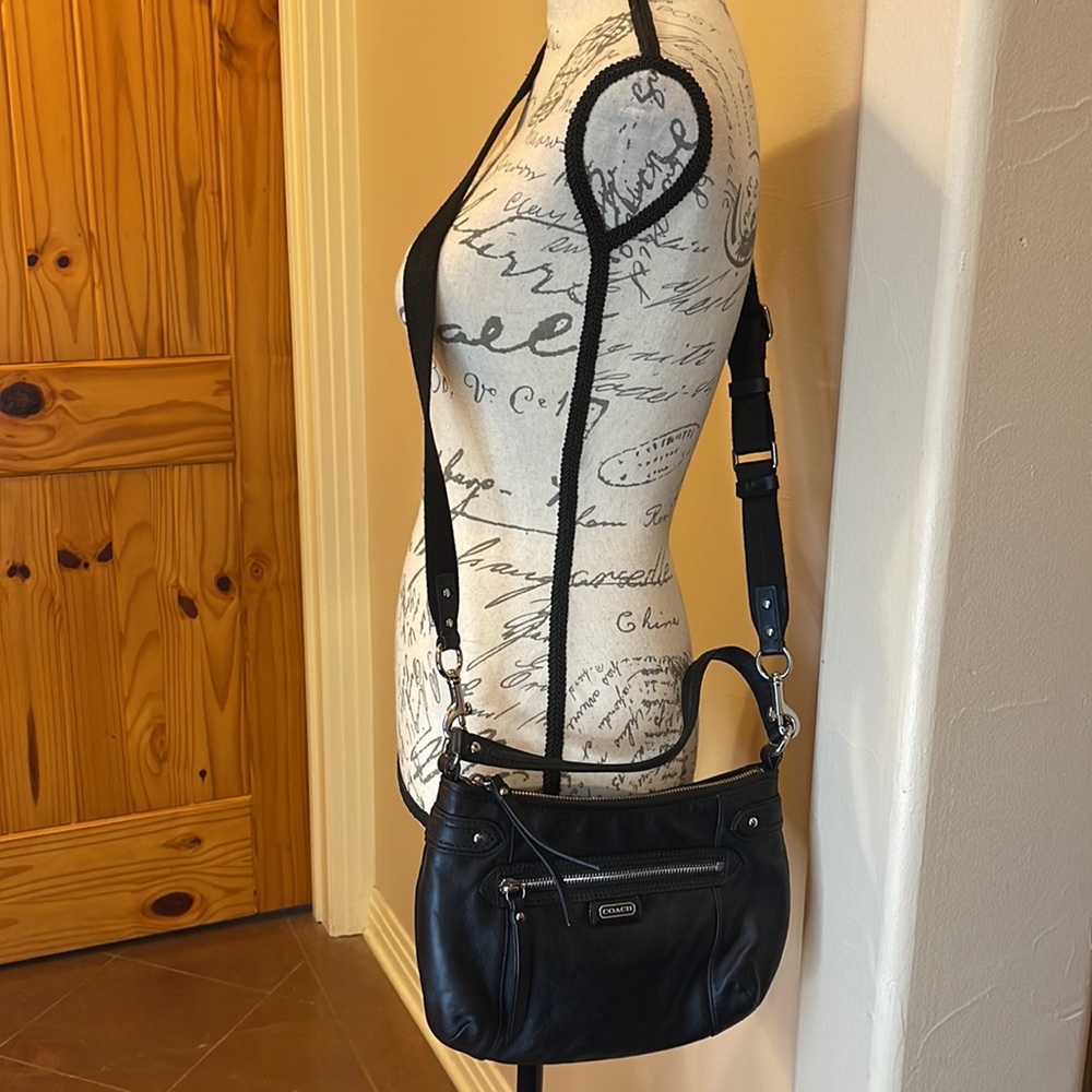 Coach Black Leather Handbag